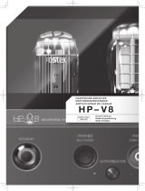Fostex HP-V8 Le manuel du propriétaire