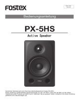 Fostex PX-5HS Le manuel du propriétaire