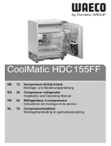 Waeco CoolMatic HDC155FF Guide d'installation