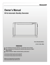 Generac 8 kVA G0062780 Manuel utilisateur