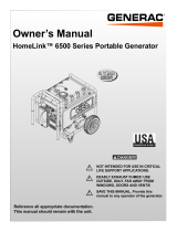 Generac 6500E G0068650 Manuel utilisateur