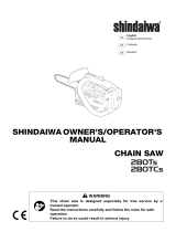 Shindaiwa 280TS Manuel utilisateur