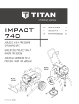 Titan Impact 740 Manuel utilisateur