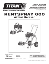 Titan Rent Spray 600 Impact Le manuel du propriétaire