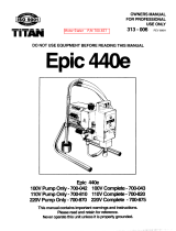 Titan Epic 440e Le manuel du propriétaire