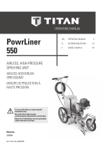 Titan Tool PowrLiner 550 Le manuel du propriétaire