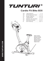 Tunturi Cardio Fit Bike B35 Manuel utilisateur
