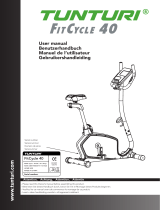 Tunturi FitCycle 40 Le manuel du propriétaire