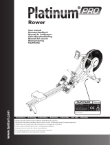 Tunturi Platinum Rower PRO Le manuel du propriétaire