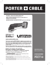 Porter-Cable PCC710LA Manuel utilisateur