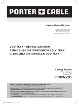 Porter-Cable PCCW201B Manuel utilisateur