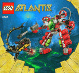 Lego Atlantis - Undersea Explorer 8080 Le manuel du propriétaire