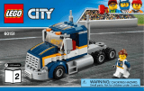 Lego Dragster Transporter - 60151 Manuel utilisateur