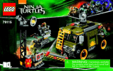 Lego Turtle Van Takedown - 79115 Manuel utilisateur