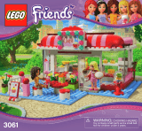 Lego 3061 Friends - v39 - City Park Cafe Le manuel du propriétaire