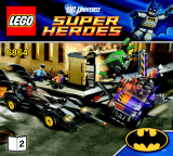 Lego The Batmobile and the Two-Face Chase 6864 Le manuel du propriétaire