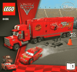 Lego Cars - Macks Team Truck 8486 deel 1 Le manuel du propriétaire