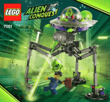 Lego 7051 alien conquest Building Instructions