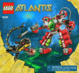 Lego Atlantis - Undersea Explorer 8080 Le manuel du propriétaire