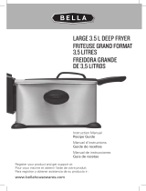 Bella 3.5L Deep Fryer Le manuel du propriétaire