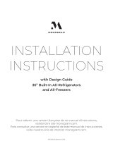 Monogram  ZIF360NNLH  Guide d'installation