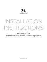 Monogram ZDWC240NBS Guide d'installation