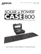 Wagan Solar eCase Generator Manuel utilisateur