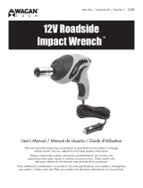 Wagan Tech 12V Roadside Impact Wrench Manuel utilisateur