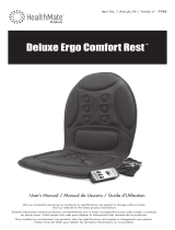 Health Mate Deluxe Ergo Comfort Rest Series Manuel utilisateur