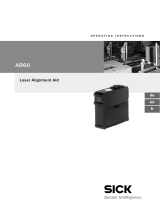 SICK AR60 Laser Alignment Aid Mode d'emploi