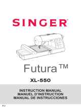 SINGER XL-550 FUTURA Le manuel du propriétaire