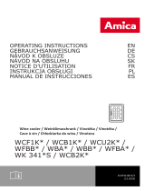 Amica WCF1K15B7.1 Manuel utilisateur