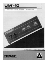 Peavey UM-10 Two-Channel Mixer/Amplifier Le manuel du propriétaire
