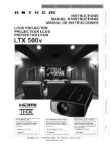 Anthem LTX 500v Manuel utilisateur