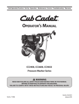 Cub Cadet 26ABPH3710 Manuel utilisateur