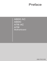 MSI A88XI AC Le manuel du propriétaire
