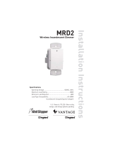 Legrand MRD2 Wireless Incandescent Dimmer Guide d'installation