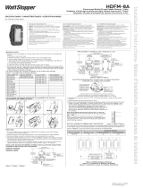 Legrand HDFM-8A Two-wire Fluorescent Multi-way Paddle Dimmer (Tri-Lingual) Guide d'installation