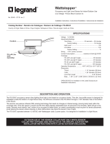 Legrand FS-305-D High/Low Occupancy and Light Level Sensor Guide d'installation