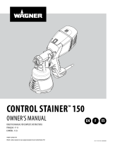 Wagner SprayTech Control Stainer 150 Manuel utilisateur