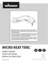 WAGNER FURNO Micro Heat Gun Le manuel du propriétaire