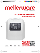 Mellerware MA BAKER III 26500B Manuel utilisateur