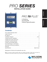 WilsonPro Pro 70 Plus (75Ω) Guide d'installation