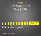 Jabra PRO 9470 Mono Guide de démarrage rapide
