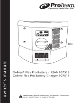 ProTeam GoFree Flex Pro Battery/Charger Le manuel du propriétaire