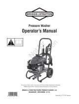Simplicity OPERATOR'S MANUAL 2000@1.9 BRIGGS & STRATTON PRESSURE WASHER MODEL 020439-01 Manuel utilisateur