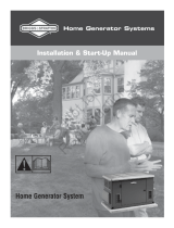 Simplicity HGS INSTALLATION MANUAL BRIGGS & STRATTON 12/15KW STANDBY MODELS 040204'10'12'13'29'34-0 Guide d'installation