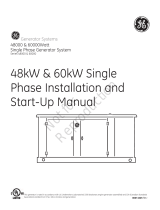 Simplicity STANDBY GENERATOR, GE 48KW & 60KW 1PHASE GLC Manuel utilisateur
