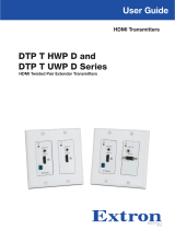 Extron electronics DTP T UWP D Series Manuel utilisateur