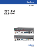 Extron XTP R HDMI Manuel utilisateur